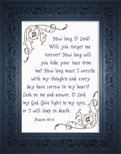 Give Light To My Eyes - Psalm 13:1-3